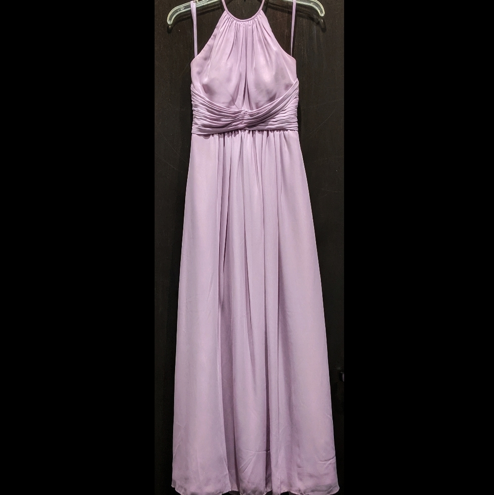 Dove & Dahlia "Diana" Halter Gown in Purple